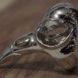Raven Crow Skull Statement Ring Chunky Bird Knuckle Art Silver Goth Wicca Pagan