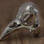 Raven Crow Skull Statement Ring Chunky Bird Knuckle Art Silver Goth Wicca Pagan