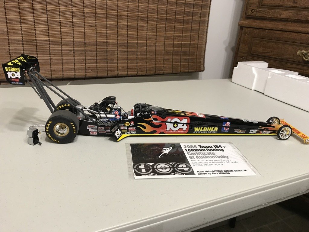 top fuel dragster diecast