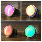 Mood Ring Glass Stone Color Changing Retro Nostalgic Adjustable Boho Bohemian Jewelry