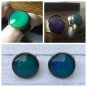 Mood Ring Glass Stone Color Changing Retro Nostalgic Adjustable Boho Bohemian Jewelry
