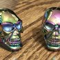 Skull Biker Ring Stainless Steel Men Women Statement  TItanium Rocker Punk Size 11