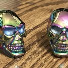 Skull Biker Ring Stainless Steel Men Women Statement  TItanium Rocker Punk Size 8