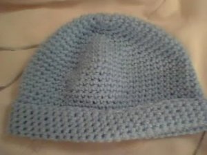 Simple newborn hat
