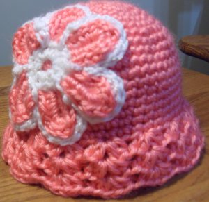 Newborn girl hat