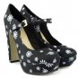 (35-41EUR)women's platform thick high heels dress shoes x104