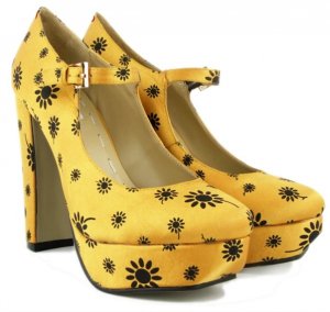 (35-41EUR)women's platform thick high heels dress shoes x104