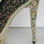 (35-41EUR)women's sexy Rhinestone double platform high heels dress shoes x100