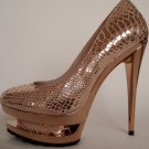 (35-41EUR)women's Snake skin two platform high heels dress shoes x99