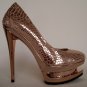 (35-41EUR)women's Snake skin two platform high heels dress shoes x99