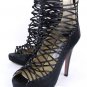 (35-41EUR)women's genuine leather platform high heels sandal x110