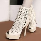 (35-39EUR) women's sexy club high heels boots/Sandal with Rhinestone YX3785