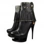 (35-41EUR)women's sheepskin platform high heels ankle boots( Drop Ship) x124