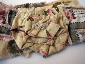 Vintage Rose HeadTie {Seven}