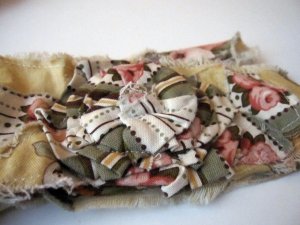 Vintage Rose HeadTie {Ten}