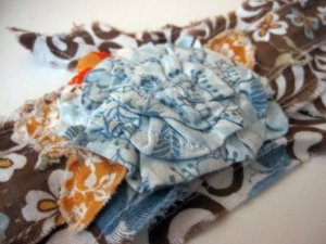 Teal Tangerine HeadTie {Two}