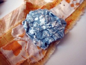 Teal Tangerine HeadTie {Three}