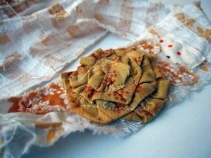 Teal Tangerine HeadTie {Six}