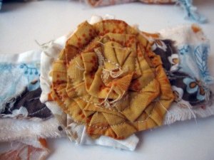 Teal Tangerine HeadTie {Eight}