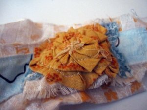 Teal Tangerine HeadTie {Nine}
