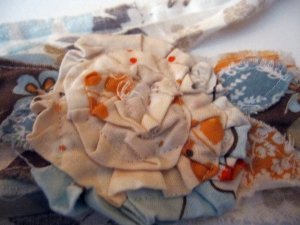Teal Tangerine HeadTie {Eleven}