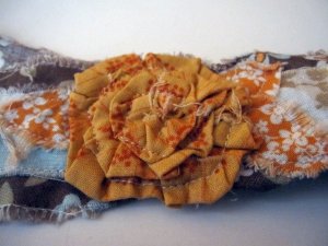 Teal Tangerine HeadTie {Twelve}