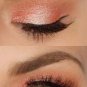 Sparkly Pink Eyeshadow / Rose Gold Eye Shadow by Mattify Cosmetics Vegan Makeup Cruelty-Free