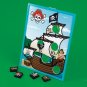 7 pc Pirate Bean Bag Toss Game Carnival Party Game New