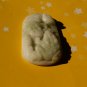 Hand-carved  Golden Toad white jade Charm pendant