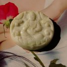 Hand-carved  Natural white Jadeite Jade Pendant