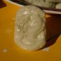 perfect Fortune Light Green Luck Carp Jadeite Jade Pendant.
