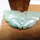 Unconditional Love Hand-carved Natural Green Butterfly Jade charm Pendant / necklace