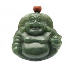 Natural green jade jadeite best luck buddha charm pendant
