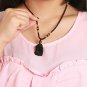 Genuine natural  Obsidian dragon  Turtle Pendant couple
