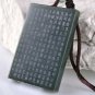 Hand carved natural green jade zen buddha gift good luck chinese guanyin pendant
