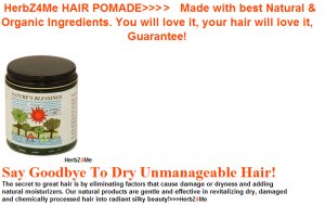 Hair Pomade