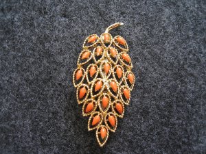 Antique Pineapple Brooch