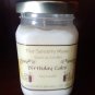6 Oz. Soy Candle in Square Glass Jar-Variety of Scents To Choose From