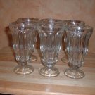 Hocking ice cream sundae glasses