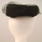 Vintage Hat Black Net