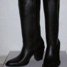 MADE TO ORDER ROUND TOE16 INCHES TALL SIDE ZIPPER BOOTS