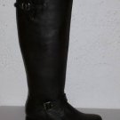 CUSTOM ENGINEER BOOTS, HEAVY THICK LEATHER 18 inch tall