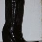 PATENT LEATHER cowboy boots MEN # 8  HIGH  5" HEELS