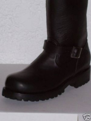 CUSTOM ENGINEER BOOTS 25 INCHES SHAFTS HEAVY LEATHER