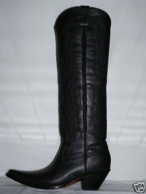 CUSTOM COWBOY BOOTS 20 INCHES GENUINE LEATHER