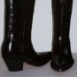 COWBOY BOOTS WOMAN 11 black  CROCODILE BELLY DESIGN