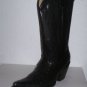 COWBOY BOOTS OSTRICH DESIGN LEATHER men SZ 11.5 NEW