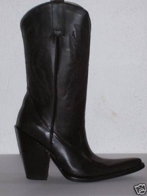 cowboy boots MEN SIZE 6.5 REAL HIGH  5 INCHES HEELS