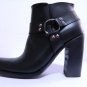 Ankle boots extreme squared toe 5 inch heel side zipper custom made to your size