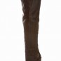 CUSTOM cowboy boot ROUND TOE 18 inches high with zipper or without zipper